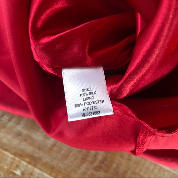 Erin Fetherston for Target red silk heart babydoll dress - Picture 11 of 13